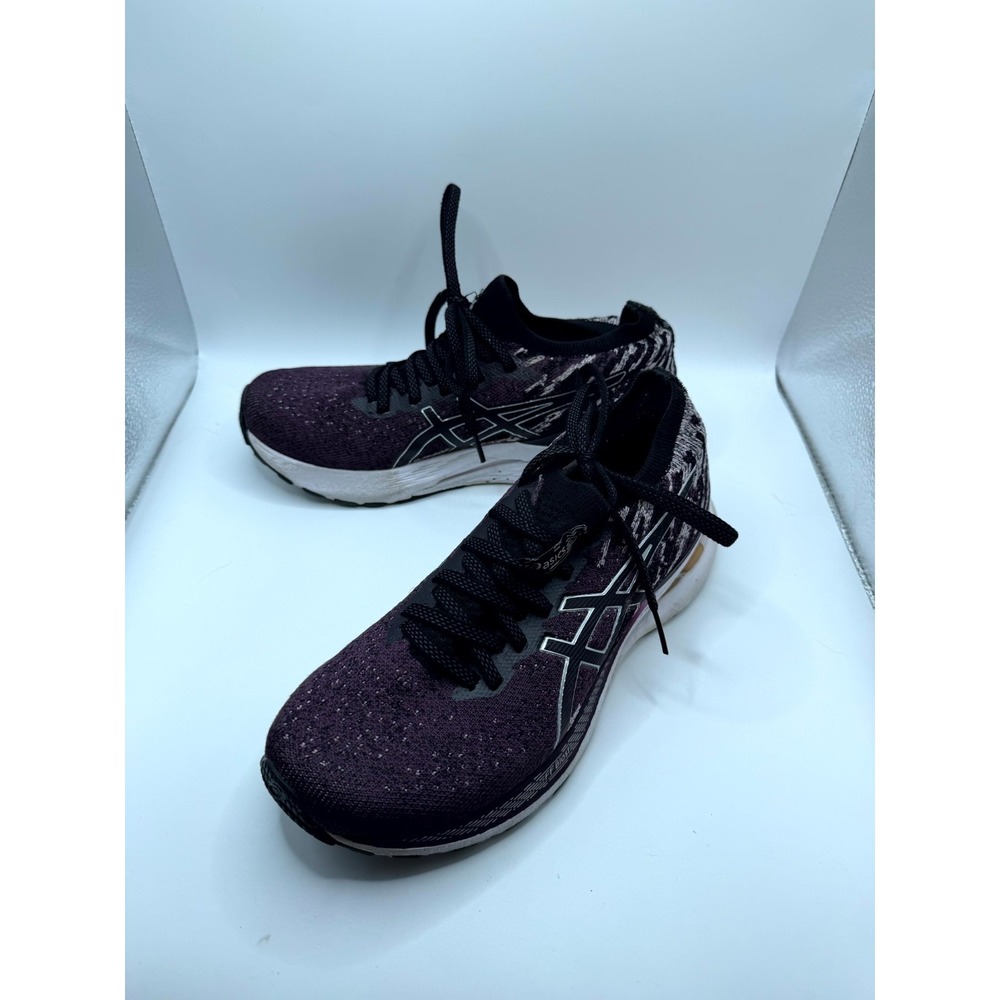 ASICS Gel-Kayano 28 MK 1012B126 Womens 6.5 Sneaker Deep Plum Black Running Shoes